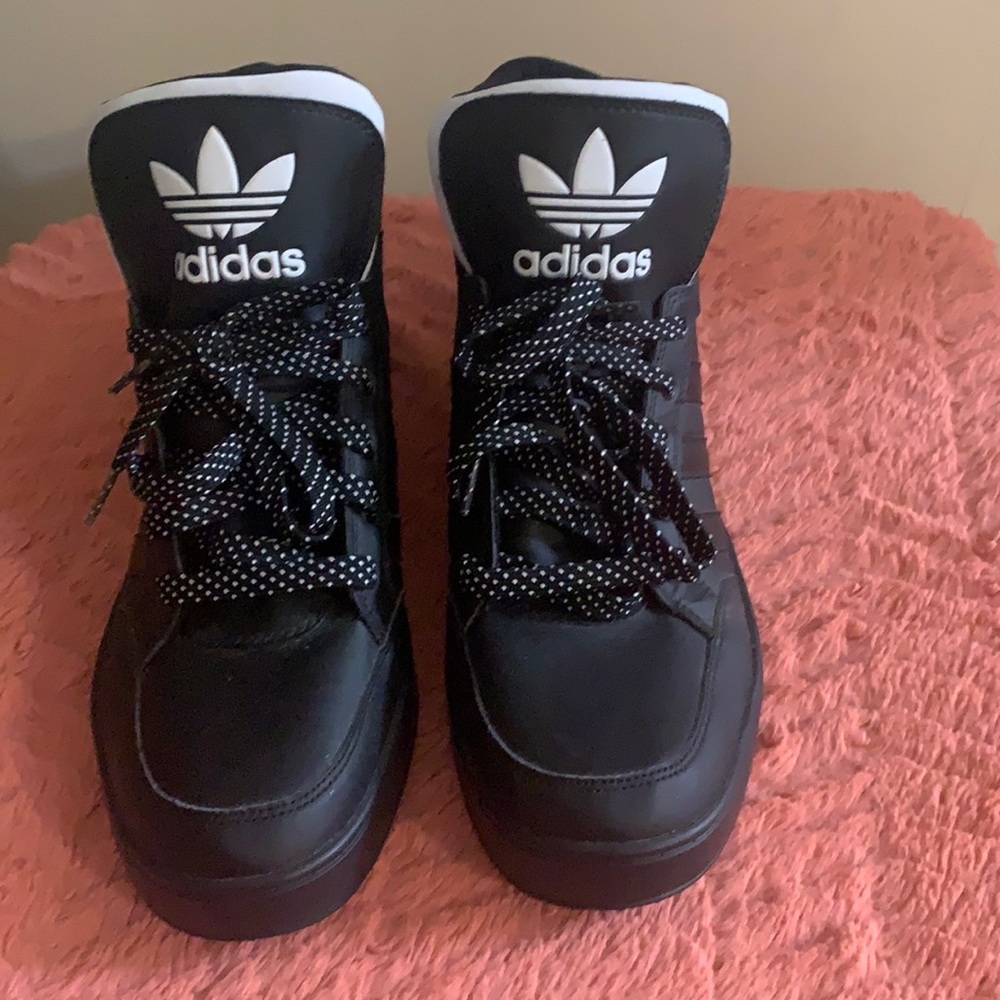 Mens size 12 Adidas!! Worn one time! Perfect condition!! Like Brand New!!